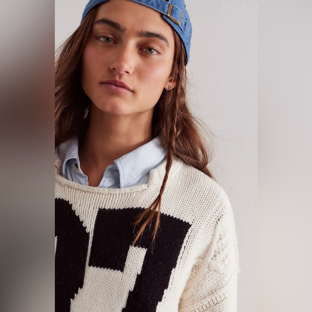 ▪️NWT We The Free 87 Pullover Knit Sweater - Picture 3 of 9